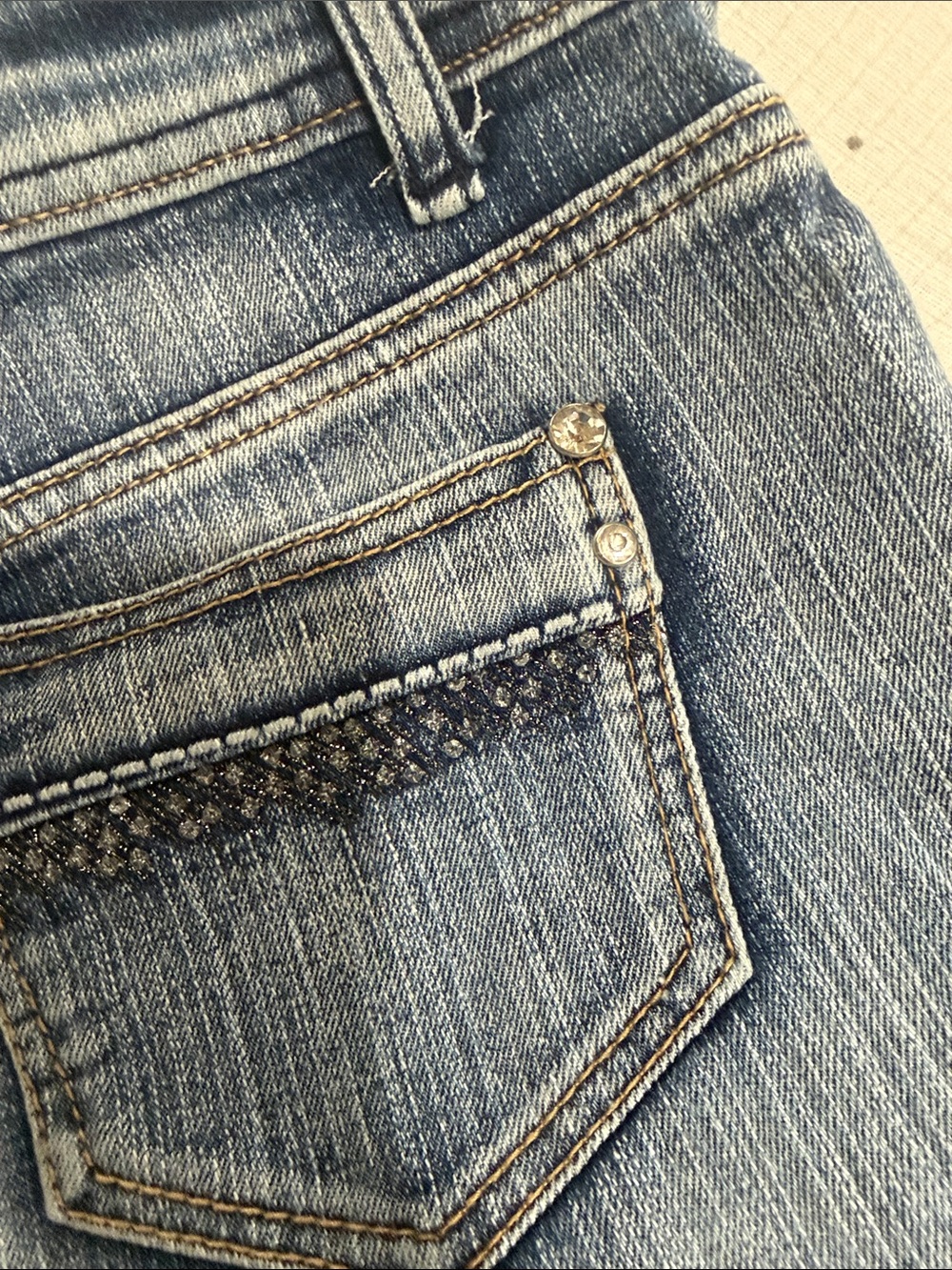 Culture Haze Women's Light Blue Distressed Denim Shorts - Picture 7 of 8